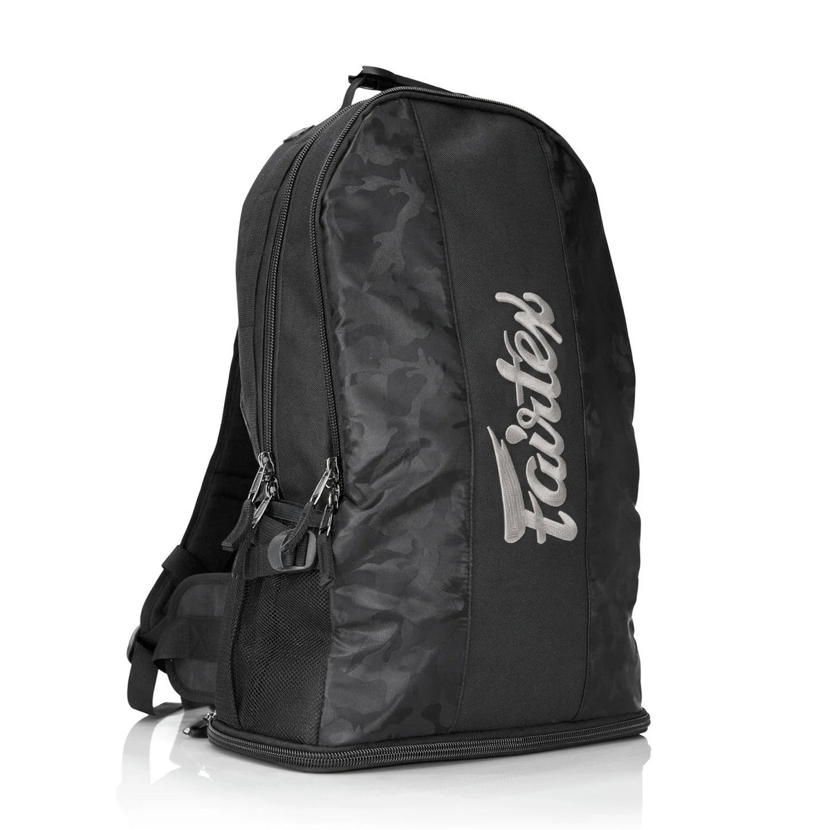 Fairtex BAG4 Rucksack Gym Bag Black-Silver Camo