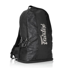 Fairtex BAG4 Rucksack Gym Bag Black-Silver Camo