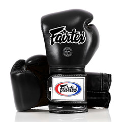 Fairtex BGV9 Mexican Style Boxing Gloves - Black