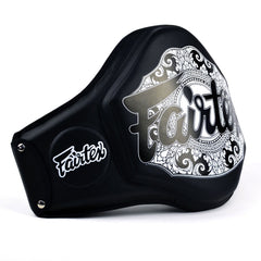 Fairtex BPV3 Microfiber Belly Pad - Black-Black