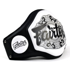 Fairtex BPV3 Microfiber Belly Pad - Black-White