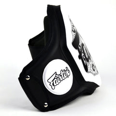 Fairtex BPV3 Microfiber Belly Pad - Black-White
