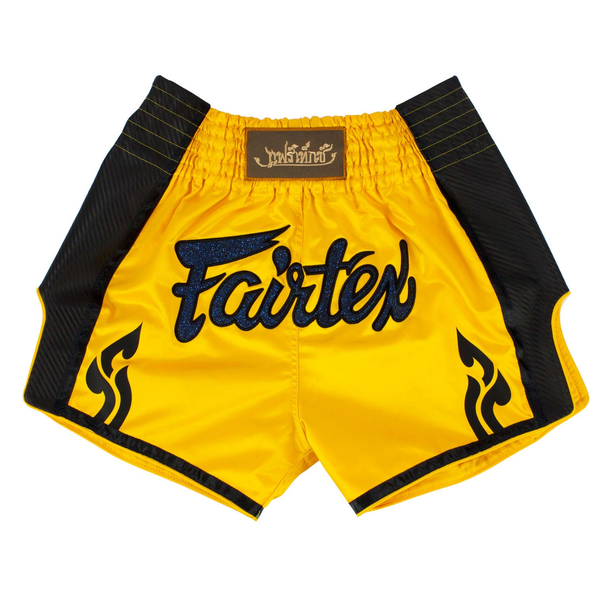 Fairtex BS1701 Slim Fit Muaythai Shorts - Yellow