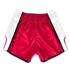 Fairtex BS1704 Slim Fit Muaythai Shorts - Red-White