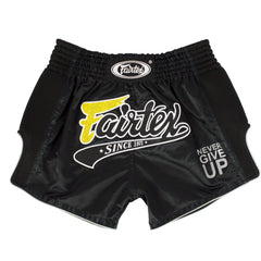 Fairtex BS1708 Slim Fit Muaythai Shorts - Black