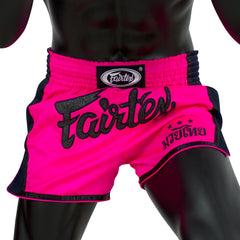 Fairtex BS1714 Slim Fit Muaythai Shorts - Pink