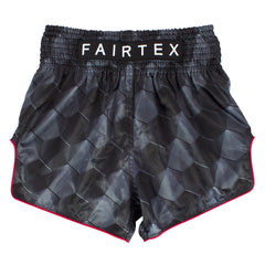 Fairtex BS1901 Muaythai Shorts - Black Stealth