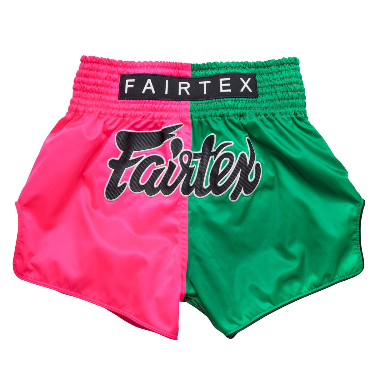 Fairtex BS1911 Muaythai Shorts - Pink-Green