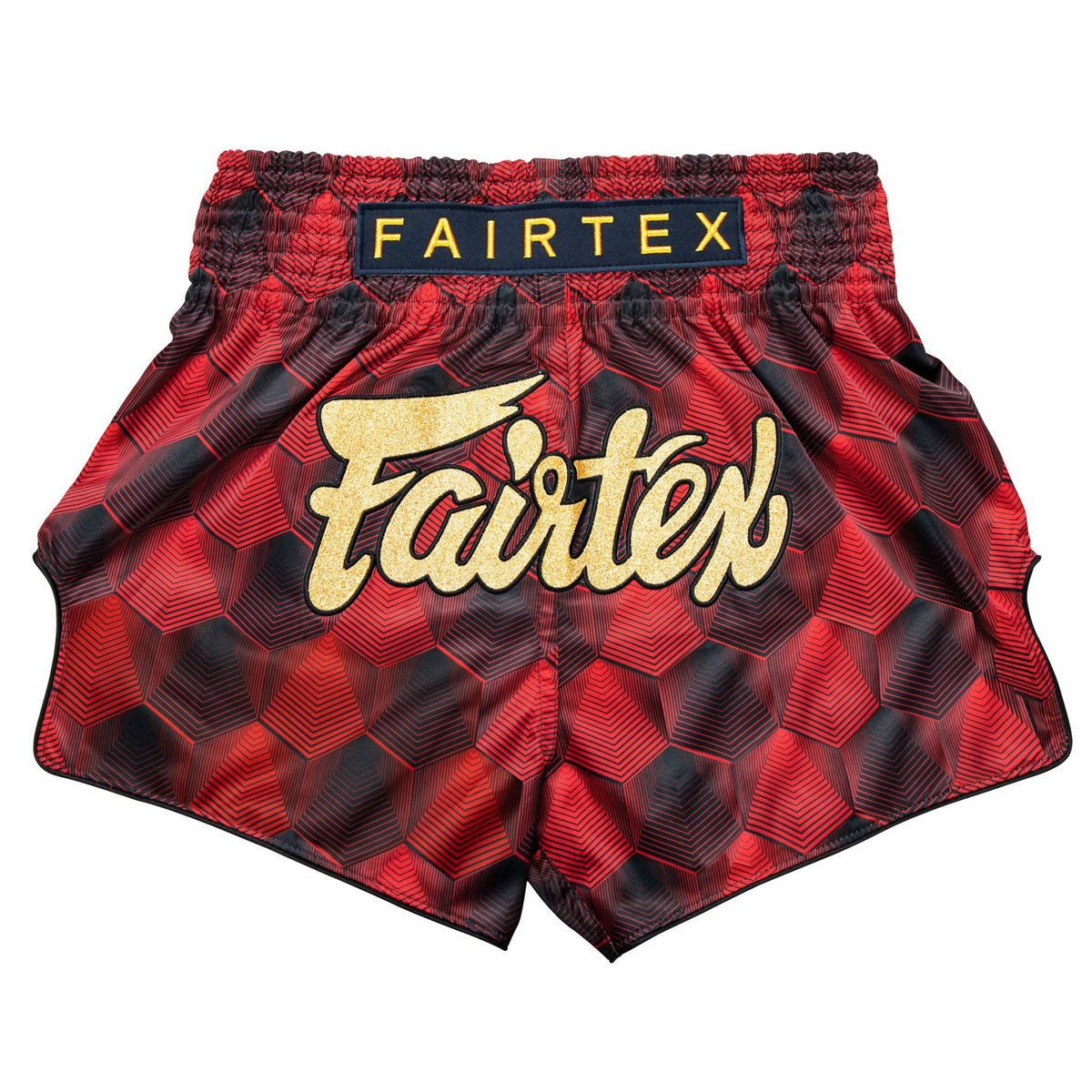 Fairtex BS1919 Muaythai Shorts - Red Stealth