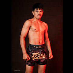 Fairtex BS1920 Muaythai Shorts - Lava