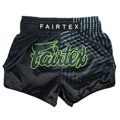 Fairtex BS1924 Muaythai Shorts - Black Racer
