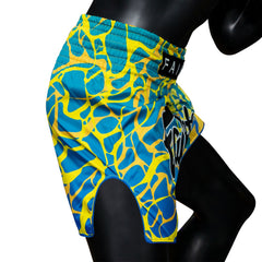 Fairtex BS1927 Muaythai Shorts - Green Magma