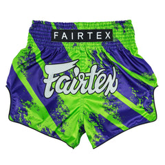 Fairtex BS1928 Muaythai Shorts - Green Street King