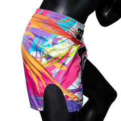 Fairtex BS1933 Muaythai Shorts - World Music White