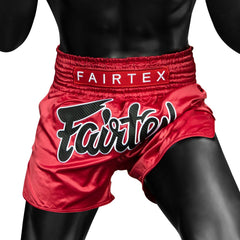 Fairtex BS1936 Muaythai Shorts - Red Diamond