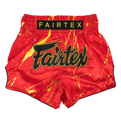 Fairtex BS1946 Muaythai Shorts - Red Inferno