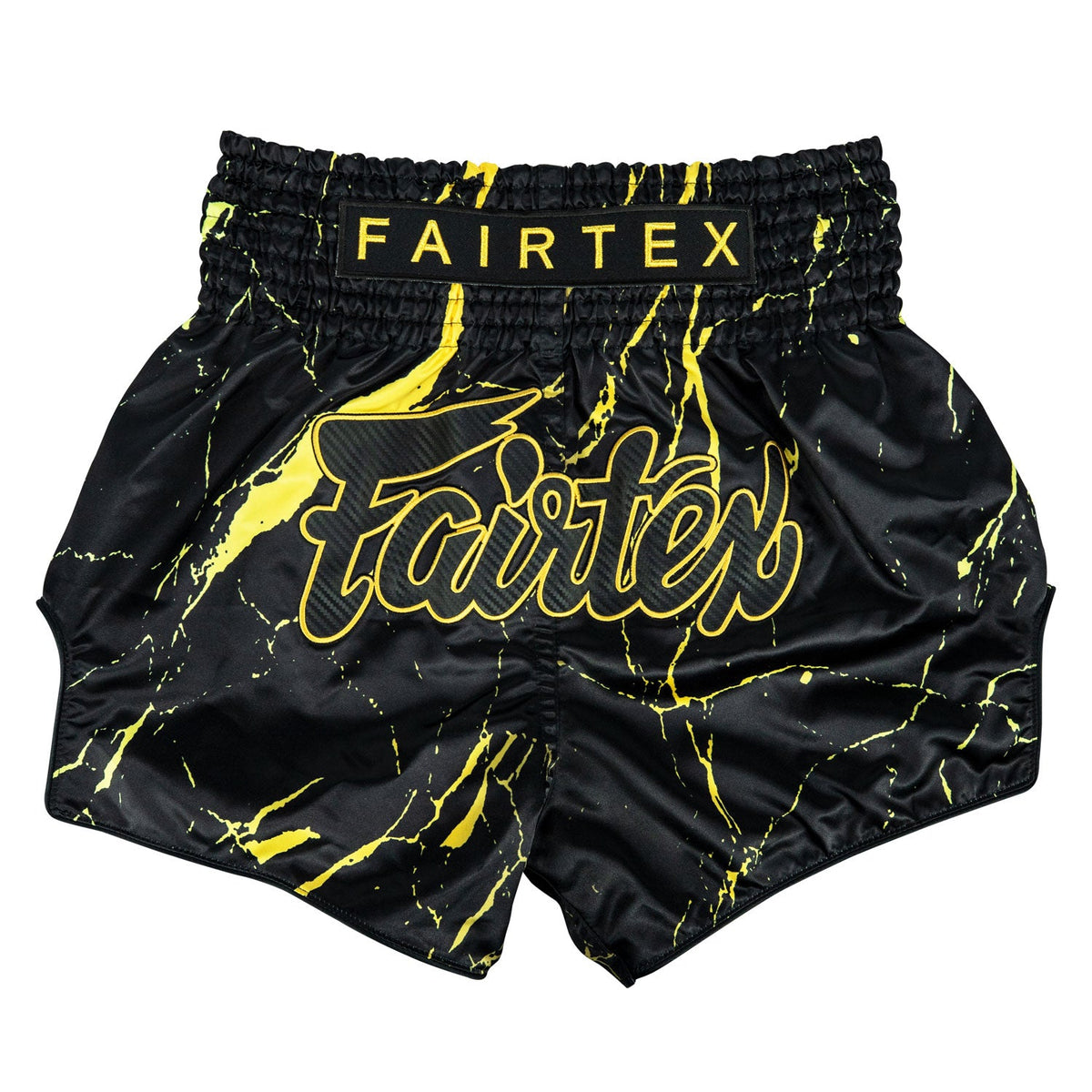 Fairtex BS1947 Muaythai Shorts - Black Marble