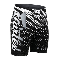 Fairtex CP10 Mens Vale Tudo Shorts - Black-White