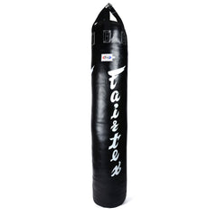 Fairtex HB6 6ft Muaythai Banana Bag - Black-White (UN-FILLED)