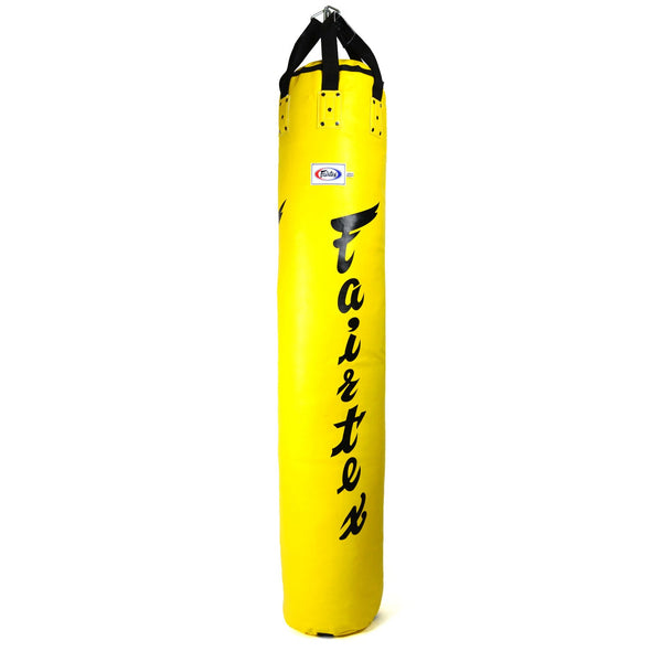 Fairtex HB6 6ft Muaythai Banana Bag - Yellow (FILLED)
