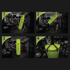 Fairtex HB7 7ft Pole Bag - Black (UN-FILLED)