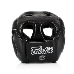 Fairtex HG13 Diagonal Vision Sparring Headguard - Black