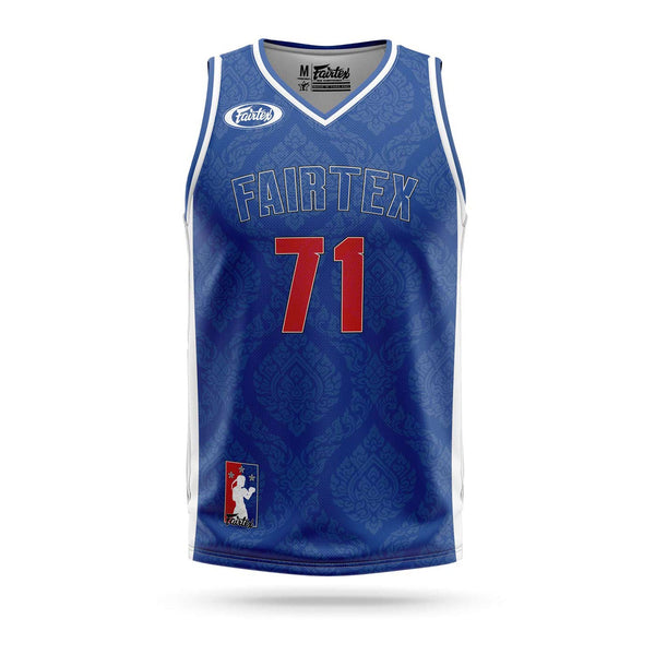 JS19 Fairtex Basketball Jersey Blue