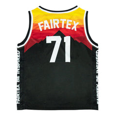 Fairtex JS26 Basketball Jersey - Black-Orange