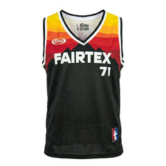 Fairtex JS26 Basketball Jersey - Black-Orange