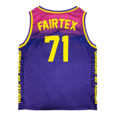 Fairtex JS26 Basketball Jersey - Purple-Yellow
