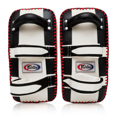 Fairtex KPLC2 Curved Thai Kick Pads Standard - Black-White