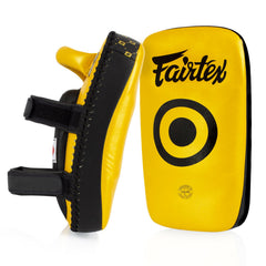 Fairtex KPLC5 Microfibre Thai Kick Pads - Gold