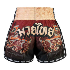 TUFF Muaythai Shorts Retro Style - MSC101 - Yant Narai Turning the Land