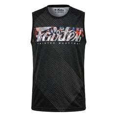 Fairtex MTT40 Tank Top - Pattaya Nightlife - Black