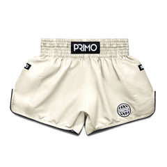 Primo Muay Thai Shorts - Alta Series -  Cream