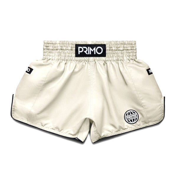 Primo Muay Thai Shorts - Alta Series -  Cream