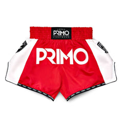 Primo Muay Thai Shorts - Free Flow Series - Stadium Classic Red