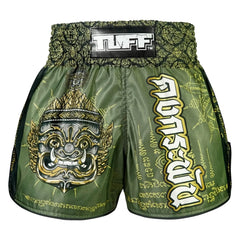 TUFF High-Cut Retro Muaythai Shorts - RMS117 - The Immortal Yaksa