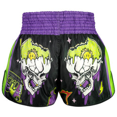 TUFF High-Cut Retro Muaythai Shorts - RMS118 - The TKO Night