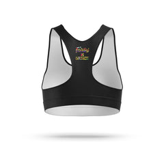 Fairtex - SB8 - URFACE Script Sports Bra Black