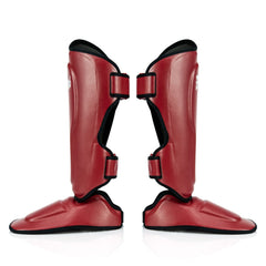 Fairtex SP9 Ultra Ergo Shin Pads - Red