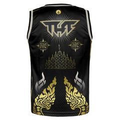 TUFF Tank Top - TT102 - Thai King Of Naga Black