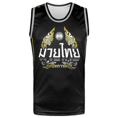 TUFF Tank Top - TT102 - Thai King Of Naga Black