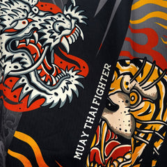 TUFF Tank Top - TT105 - Black Dragon and Tiger
