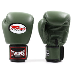 Twins Special BGVL3 Boxing Gloves - Olive
