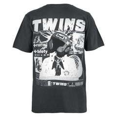 Twins Special Oversized T-Shirt - 07 - Dark Grey
