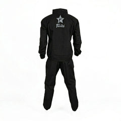 Fairtex VS3 Vinyl Sweatsuit - Black-Grey